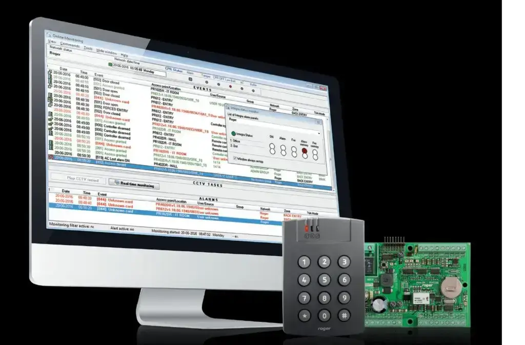 Roger RACS 4 controller and PR-Master